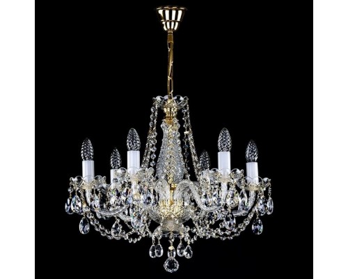 Потолочная люстра Artglass Radka RADKA VI. FULL CUT R14 WHITE CE Потолочная люстра Artglass Radka RADKA VI. FULL CUT R14 WHITE CE