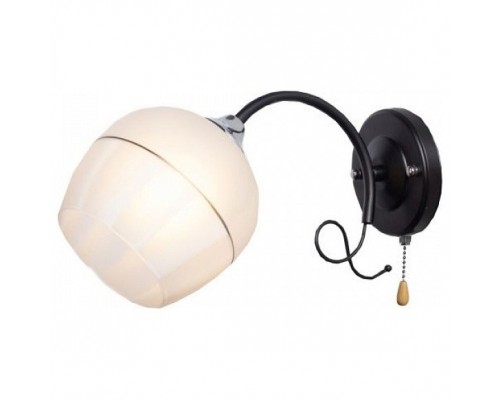 Бра Imex 3314 MD.3314-1-W BK+CH Бра Imex 3314 MD.3314-1-W BK+CH