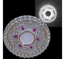 Встраиваемый светильник 62097-9.0-001PL MR16+LED5W CL+PP