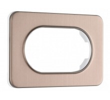Рамка для двойной розетки Arte Milano am-502.07 502.07-double.shampan