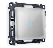 Выключатель проходной одноклавишный с подсветкой Ambrella Volt Quant MA402040