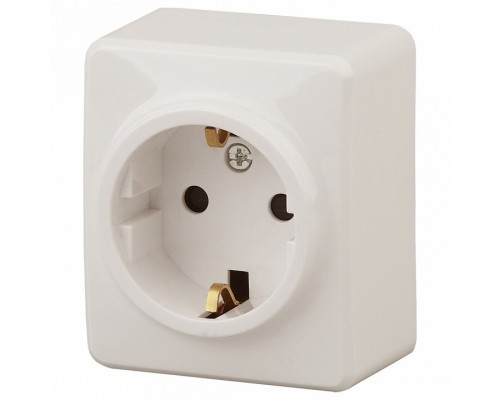 Накладка для розетки с заземлением Эра Эра Эксперт 11-2203-02