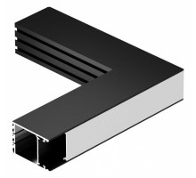 Соединитель угловой L-образный накладной 6063 LINE 5070 0272705