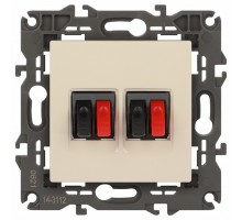 Розетка акустическая без рамки Эра Эра Elegance 14-3112-02