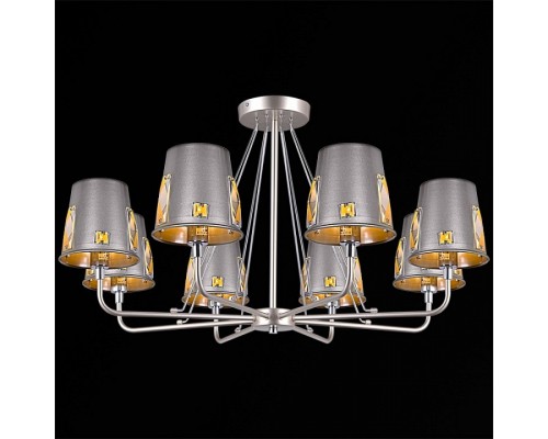Люстра на штанге ILLUMICO IL9407-8PSQ-29 CHS CR Люстра на штанге ILLUMICO IL9407-8PSQ-29 CHS CR