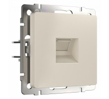 Розетка Ethernet RJ-45 без рамки Werkel айвори матовый W1181062