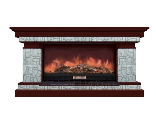 Комплект из электрокамина напольного и портала (143x45x80 см) Брайтон Старый Город Premier S86 БР000013 Комплект из электрокамина напольного и портала (143x45x80 см) Брайтон Старый Город Premier S86 БР000013