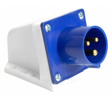 Вилка угловая 2P+PE Stekker ST 49444