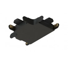 Соединитель T-образный для треков накладных Denkirs AIR BASE TR5233-BK