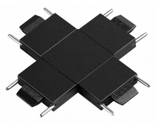 Соединитель X-образный для треков Novotech Easy 135270 Соединитель X-образный для треков Novotech Easy 135270