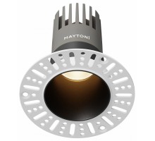 Встраиваемый светильник Maytoni Technical  DL120-10W-3K-TRS-B