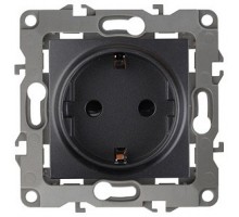 Розетка с заземлением, без рамки Эра Эра 12 12-2001-05