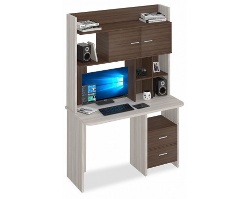 Стол компьютерный Домино Lite СКЛ-Прям120Р+НКЛХ-120 Стол компьютерный Домино Lite СКЛ-Прям120Р+НКЛХ-120