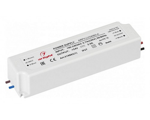 Блок питания с проводом Arlight ARPV-LV 018982(1) Блок питания с проводом Arlight ARPV-LV 018982(1)