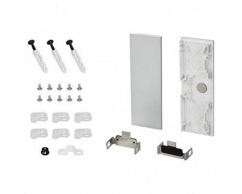 Заглушка Arlight S2-WALL-X2-H128 Silver 021232 Заглушка Arlight S2-WALL-X2-H128 Silver 021232