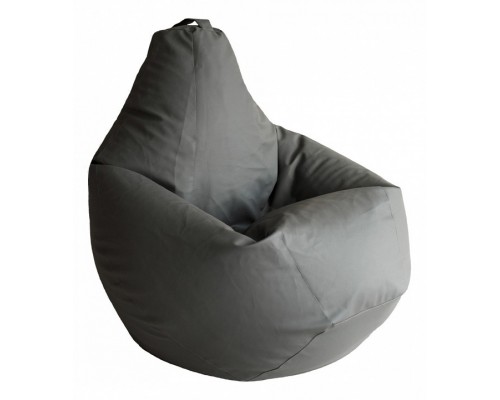 Кресло-мешок Серая ЭкоКожа 3XL 150*110 см Кресло-мешок Серая ЭкоКожа 3XL 150*110 см