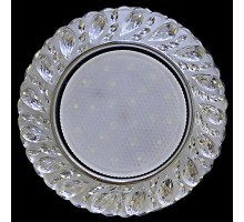 Встраиваемый светильник 53412-1 53412-9.0-001PL GX53+LED4W CL