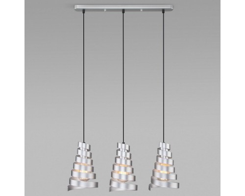 Подвесной светильник Eurosvet Storm 50058/3 серебро