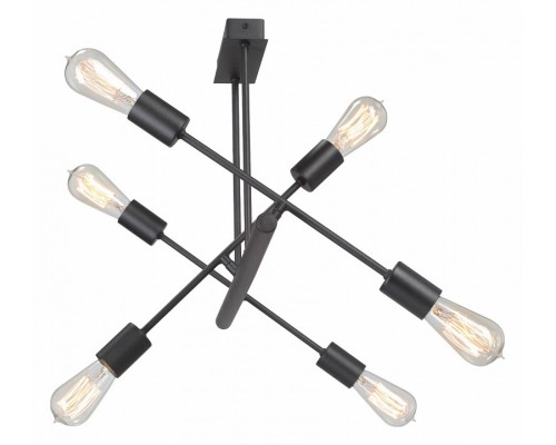 Люстра на штанге Vitaluce V3010 V3010-1/6PL Люстра на штанге Vitaluce V3010 V3010-1/6PL