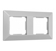 Рамка на 2 поста Arte Milano am-503.03 503.03-2.silver