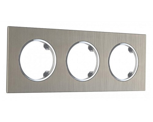 Рамка на 3 поста Arte Milano am-502.11 502.11-3.grey Рамка на 3 поста Arte Milano am-502.11 502.11-3.grey