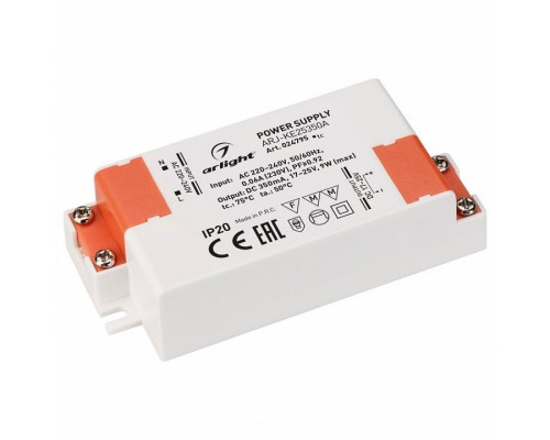 Блок питания Arlight ARJ-KE25350A (9W, 350mA, PFC) Блок питания Arlight ARJ-KE25350A (9W, 350mA, PFC)
