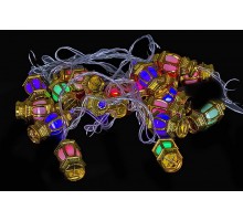 Гирлянда с насадками Sneha  A-258 RD/GN, RD/BL