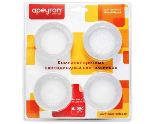 Набор встраиваемых светильников Apeyron Electrics  12-03