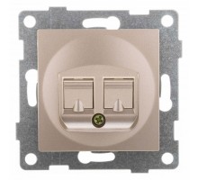 Розетка Ethernet RJ-45 без рамки Gusi Electric UGRA С11К1-027