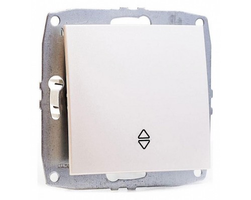 Выключатель проходной одноклавишный без рамки Mono Electric Despina / Larissa 500-002525-109 Выключатель проходной одноклавишный без рамки Mono Electric Despina / Larissa 500-002525-109