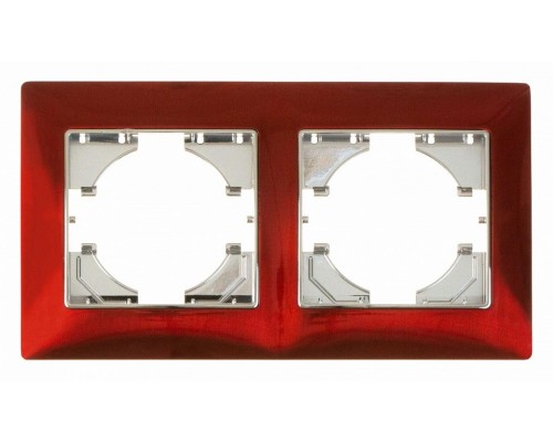 Рамка на 2 поста Gusi Electric BRAVO С1020-039