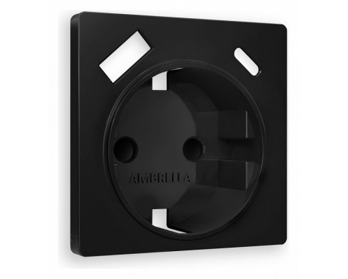 Накладка для розетки с заземлением и со шторками и 2хUSB type A и C Ambrella Volt Quant AP8100 Накладка для розетки с заземлением и со шторками и 2хUSB type A и C Ambrella Volt Quant AP8100