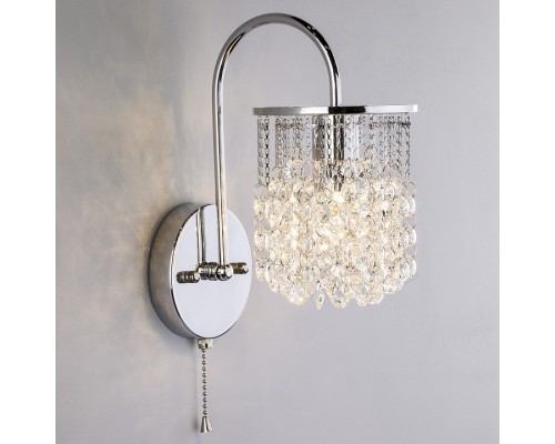 Бра Eurosvet Ambroz 3222/1 хром Strotskis