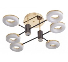 Потолочная люстра Arte Milano Ferrara-71399 271399/6 BK/GD