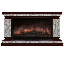 Комплект из электрокамина напольного и портала (143x45x82.5 см) Лорд Карелия Premier S14 ЛО000063