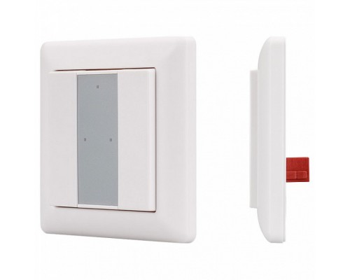 Панель-диммера клавишная накладная Arlight Knob SR-KN9551K2-UP White (KNX, DIM) Панель-диммера клавишная накладная Arlight Knob SR-KN9551K2-UP White (KNX, DIM)