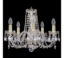 Подвесная люстра Bohemia Ivele Crystal 1402 1402/5/160/G