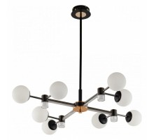 Люстра на штанге Arte Milano Ferrara-71040 277010/8 BK/GD
