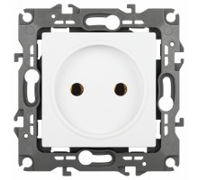 Розетка без заземления, без рамки Эра Эра 12 12-2105-01М