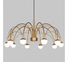 Люстра на штанге Eurosvet Ragno 90030/10 LED золото