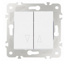 Выключатель для жалюзи без рамки Arte Milano 203 203.38-2.white