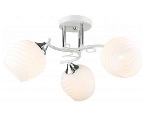 Люстра на штанге Imex MD.5991 MD.5991-3-S-WT+CR Люстра на штанге Imex MD.5991 MD.5991-3-S-WT+CR