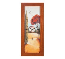 Настенные часы (28x66 см) Lowell 5634