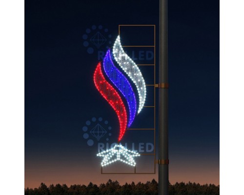 Панно световое День Победы RL-KN-9-9 RL-KN-9-9-WBR-dWBR Панно световое День Победы RL-KN-9-9 RL-KN-9-9-WBR-dWBR