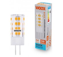 Лампа светодиодная Wolta  G4 5Вт 6500K WSTD-JC-220V5W6KG4-C