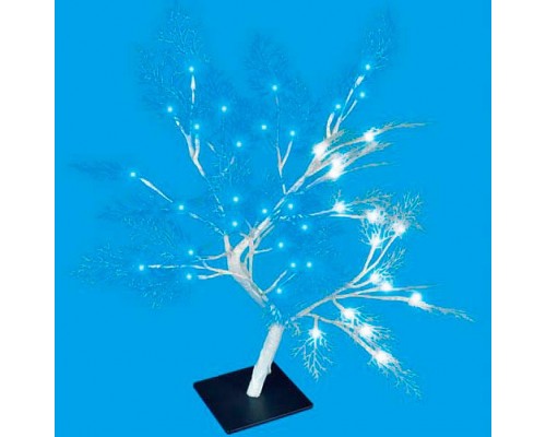 Сакура световая Uniel Морозко ULD-T3550-054/SWA WHITE-BLUE IP20 FROST
