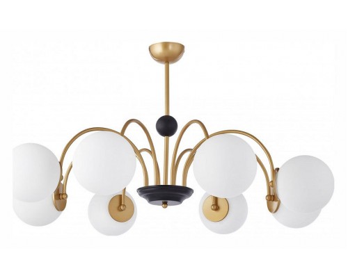 Люстра на штанге Arte Milano AM-Napoli 312066/D940/8 BS/BK Люстра на штанге Arte Milano AM-Napoli 312066/D940/8 BS/BK