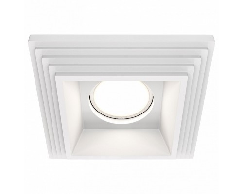 Встраиваемый светильник Maytoni Gyps Modern DL005-1-01-W-1