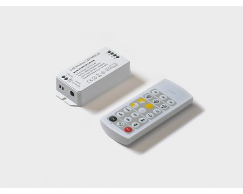 Контроллер-регулятор цвета RGBW с пультом ДУ SWG 2,4G SW-CW-2.4G-16A