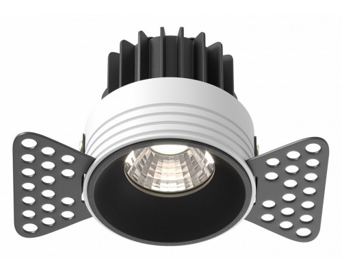 Встраиваемый светильник Maytoni Round DL058-7W4K-TRS-B Встраиваемый светильник Maytoni Round DL058-7W4K-TRS-B